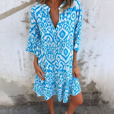 Sybil | Elegant V-Neck Dress