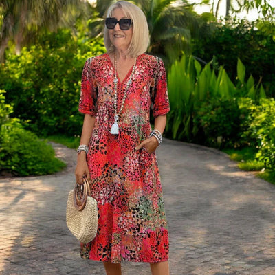 Lottie | Flowing Boho Dress