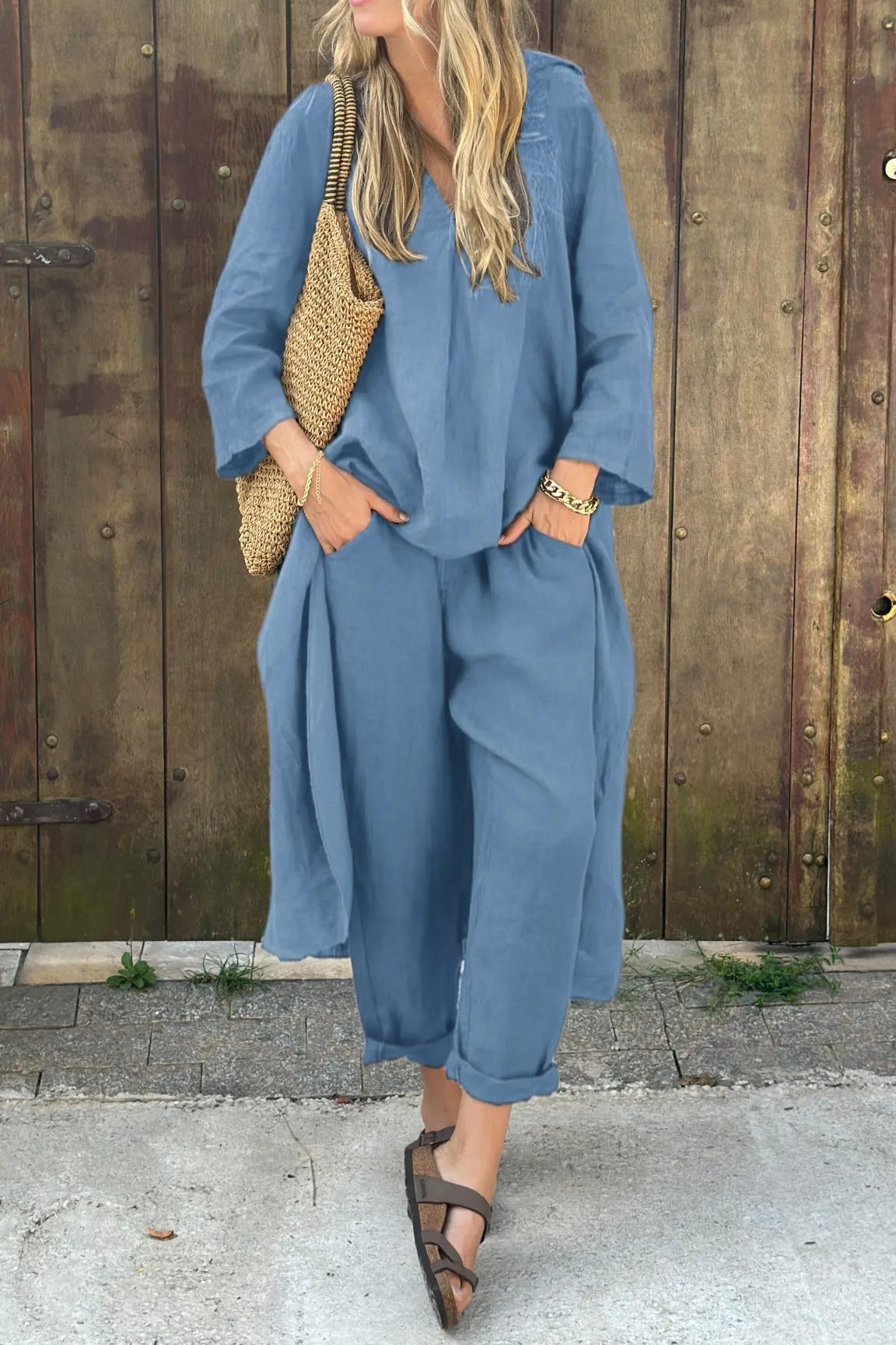 LORENA | RELAXED LINEN SET