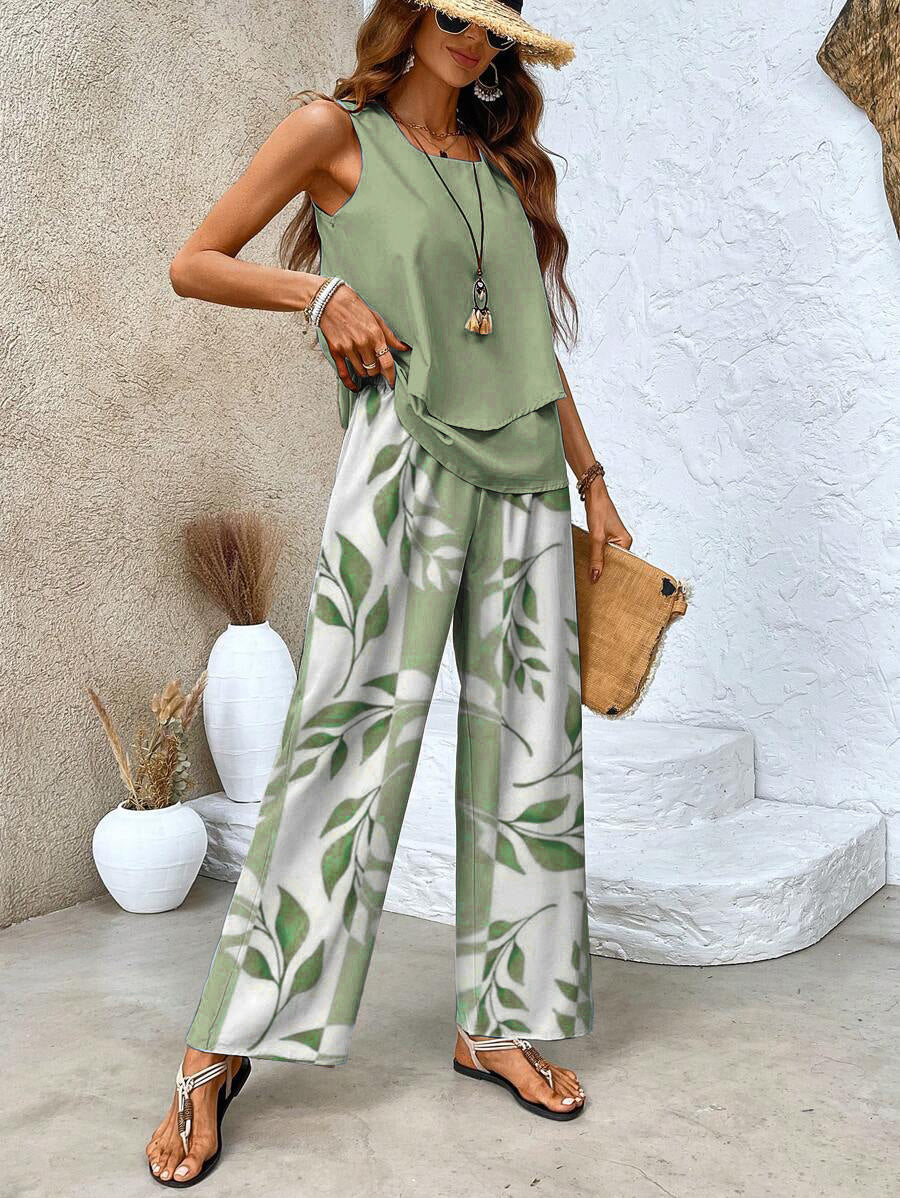 CAROLINA | FLOWY LEAF PRINT SET