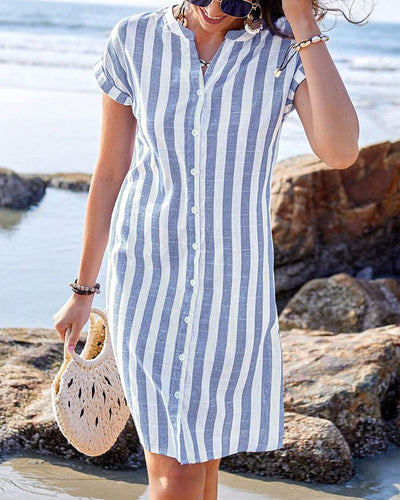SOPHIA | ELEGANT STRIPED DRESS
