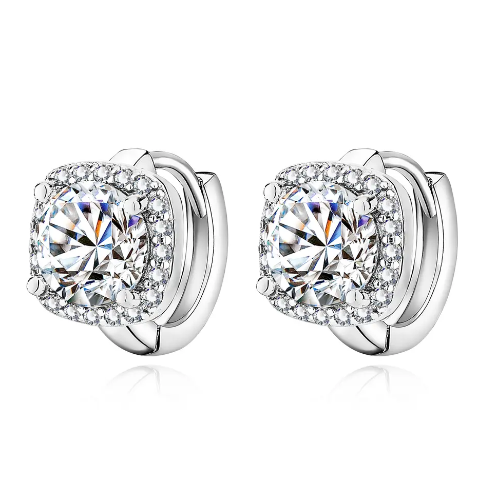 Nadia I Square earrings