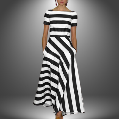 Elowen | Light & Flowy Striped Dress