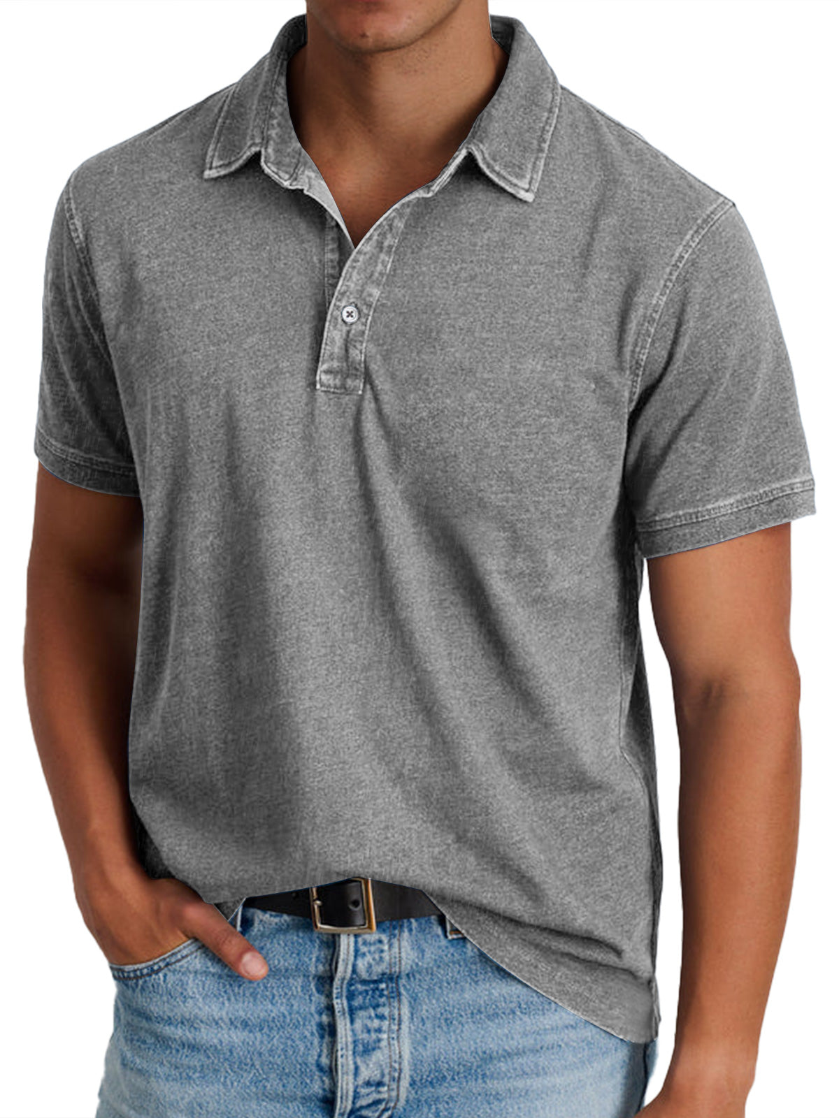 GABE | RELAXED COTTON POLO