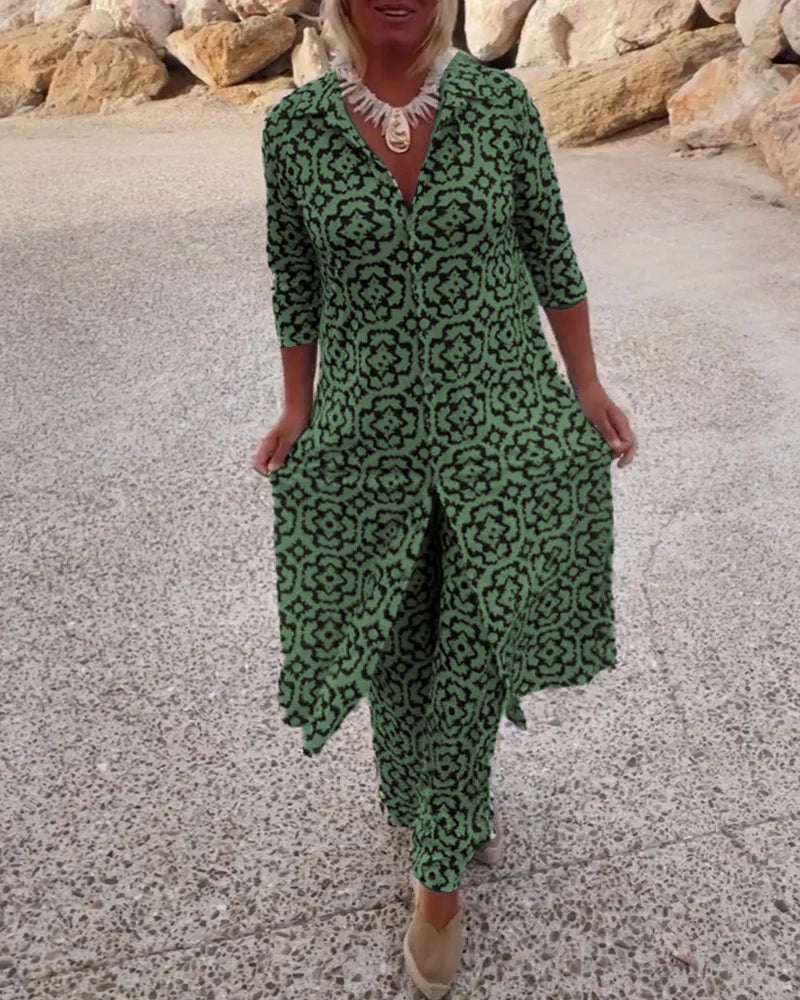 SOPHIA | FLOWY TUNIC SET