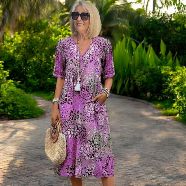 Lottie | Flowing Boho Dress