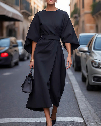 Eira | Lantern Sleeve Dress