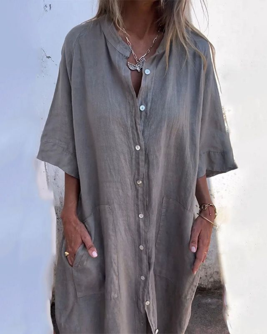 FLORENCE | IBIZA STYLE CASUAL SHIRT DRESS