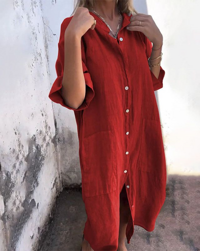 FLORENCE | IBIZA STYLE CASUAL SHIRT DRESS