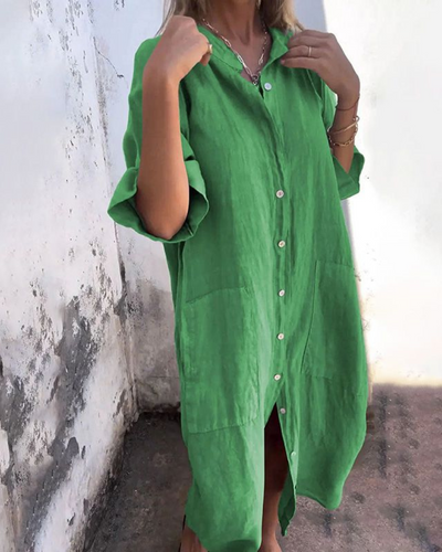 FLORENCE | IBIZA STYLE CASUAL SHIRT DRESS