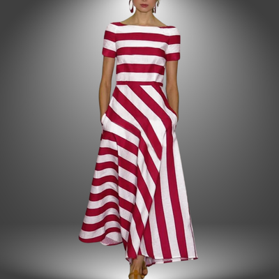 Elowen | Light & Flowy Striped Dress