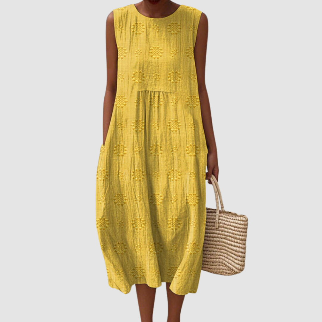 MILA |  FLATTERING A-LINE DRESS