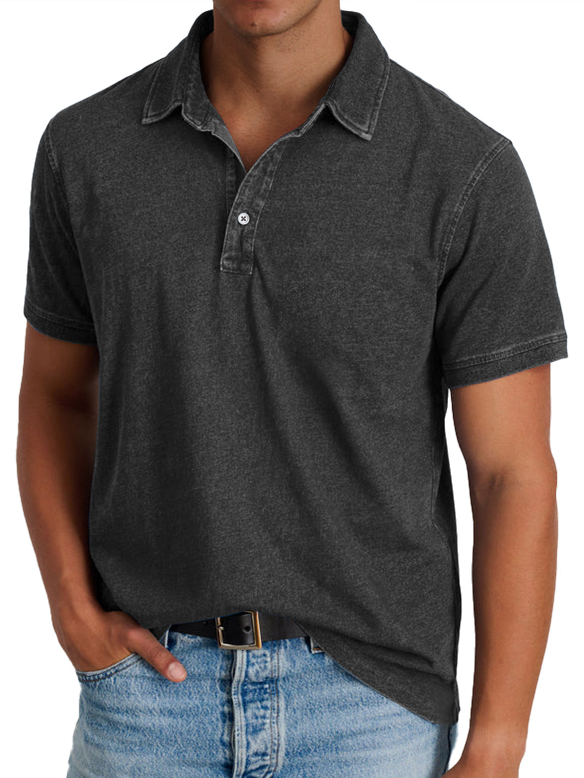GABE | RELAXED COTTON POLO