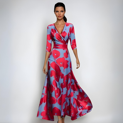 Cressida | Elegant Floral Dress Feel Confident