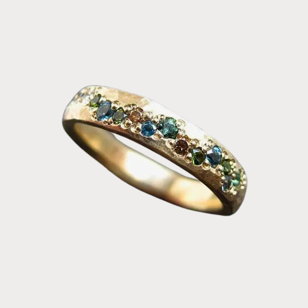 Timeless Ember | Colorful Vintage Ring
