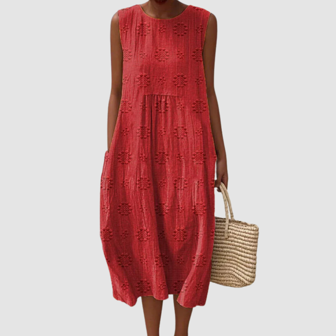 MILA |  FLATTERING A-LINE DRESS