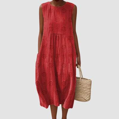 MILA |  FLATTERING A-LINE DRESS