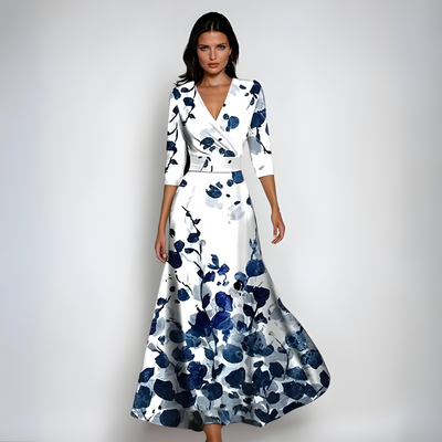 Cressida | Elegant Floral Dress Feel Confident
