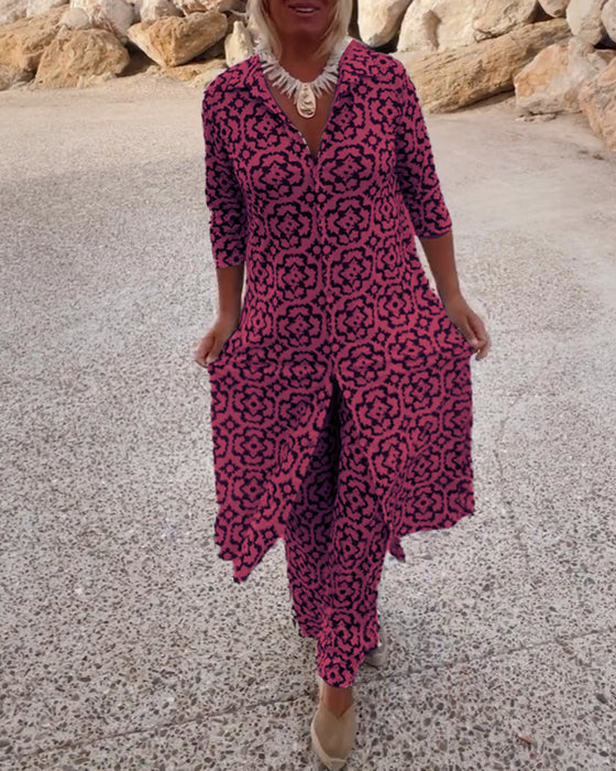 SOPHIA | FLOWY TUNIC SET