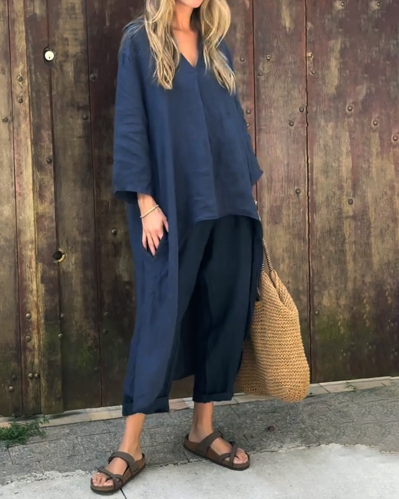 LORENA | RELAXED LINEN SET