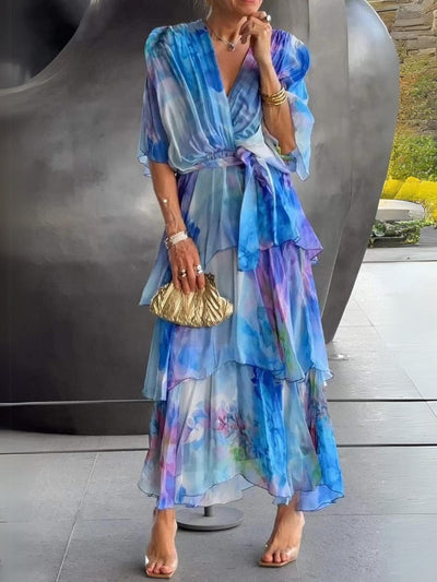 Ottie | Stunning V-Neck Dress