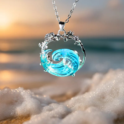 Ocean's Oath I Golden Necklace