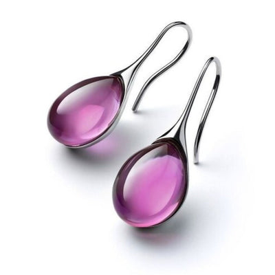Luxa I Crystal Drop Earrings