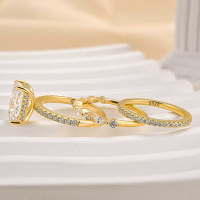Amour I  3PC Wedding Ring Set