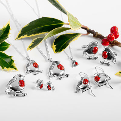 Song of the Robin -  Stud Earrings