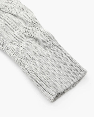MASON | CABLE KNIT ZIP COLLAR SWEATER