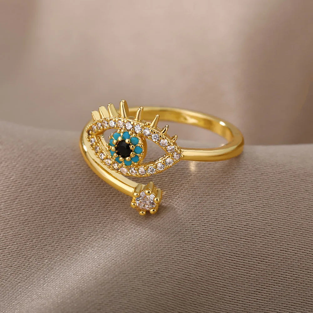 Vita Nova I Lucky Blue Eye Ring