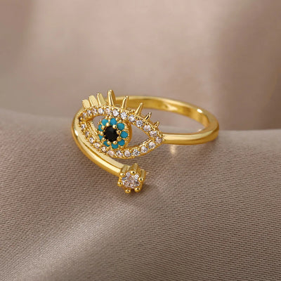 Vita Nova I Lucky Blue Eye Ring