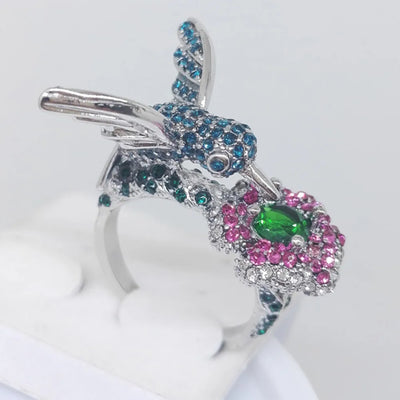 Lyria | Hummingbird Bloom Ring