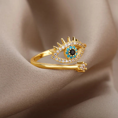 Vita Nova I Lucky Blue Eye Ring