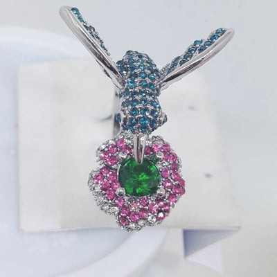 Lyria | Hummingbird Bloom Ring