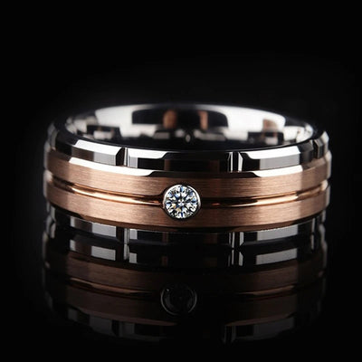 Authority I Double Groove Ring