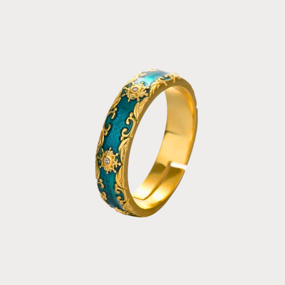 Antique Muse | Turquoise Gold Ring
