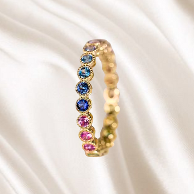 Colour Gleam | Vintage Rainbow Ring