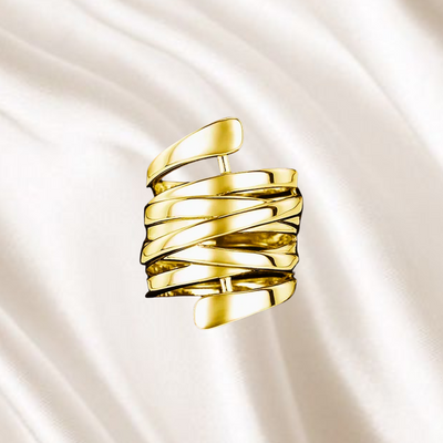 Linea Curve | Layered Ring