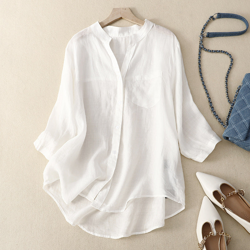 MARIE | RELAXED BUTTON SHIRT