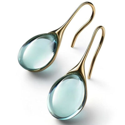 Luxa I Crystal Drop Earrings