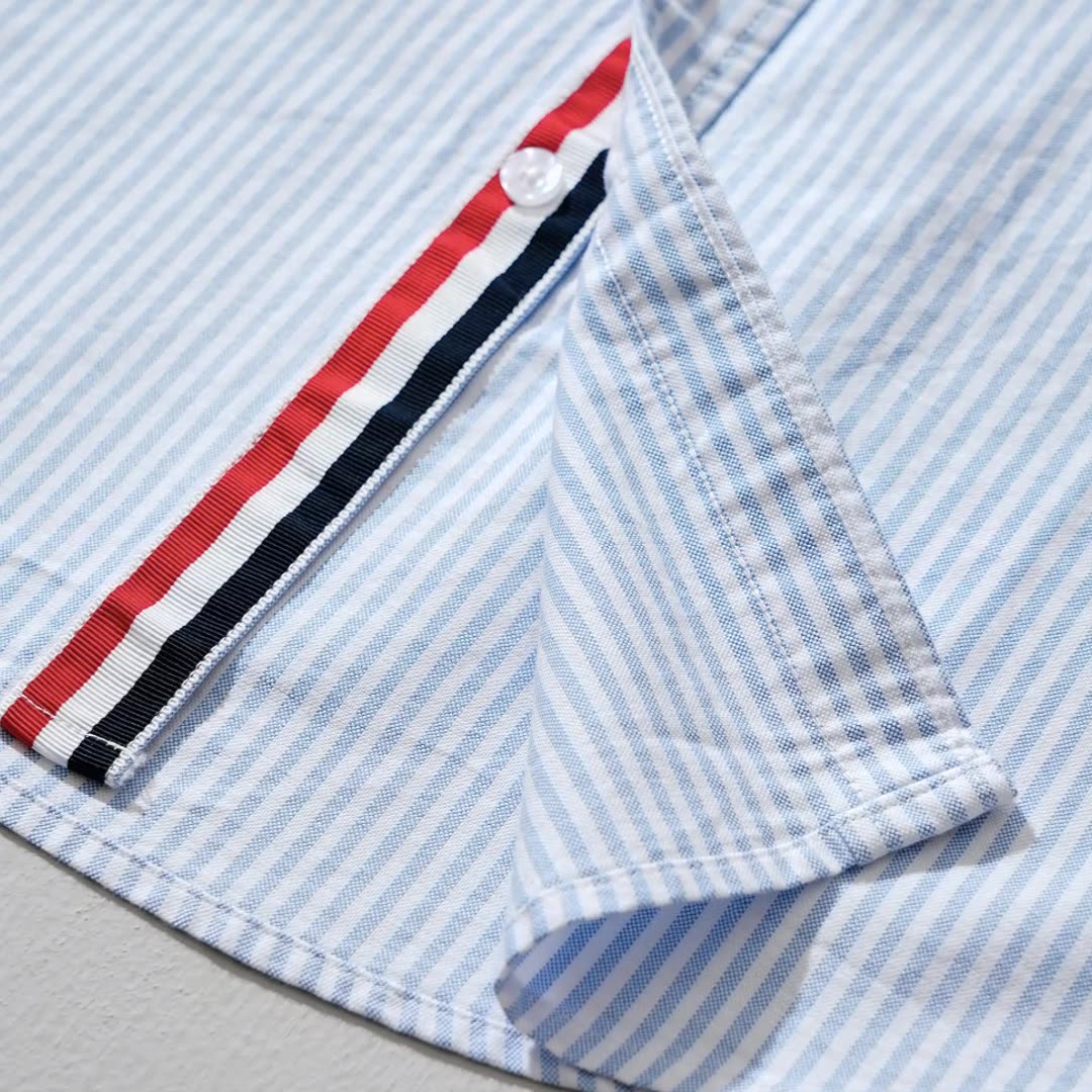 MASON | MODERN STRIPED BUTTON SHIRT