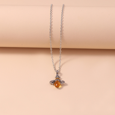 Amber Honeywing I Bee Necklace