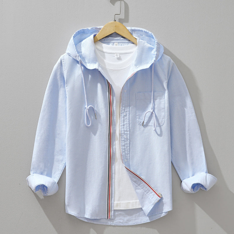 LIVIA | CASUAL HOODED SHIRT