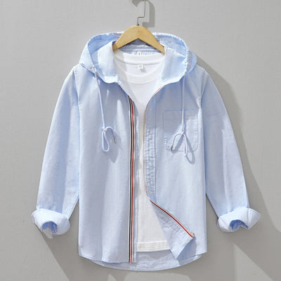 LIVIA | CASUAL HOODED SHIRT