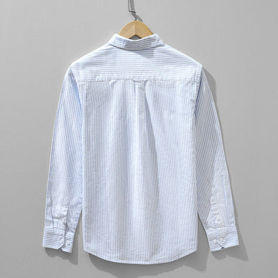 MASON | MODERN STRIPED BUTTON SHIRT