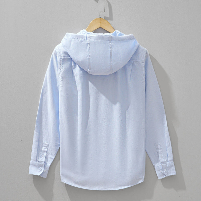 LIVIA | CASUAL HOODED SHIRT