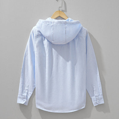 LIVIA | CASUAL HOODED SHIRT