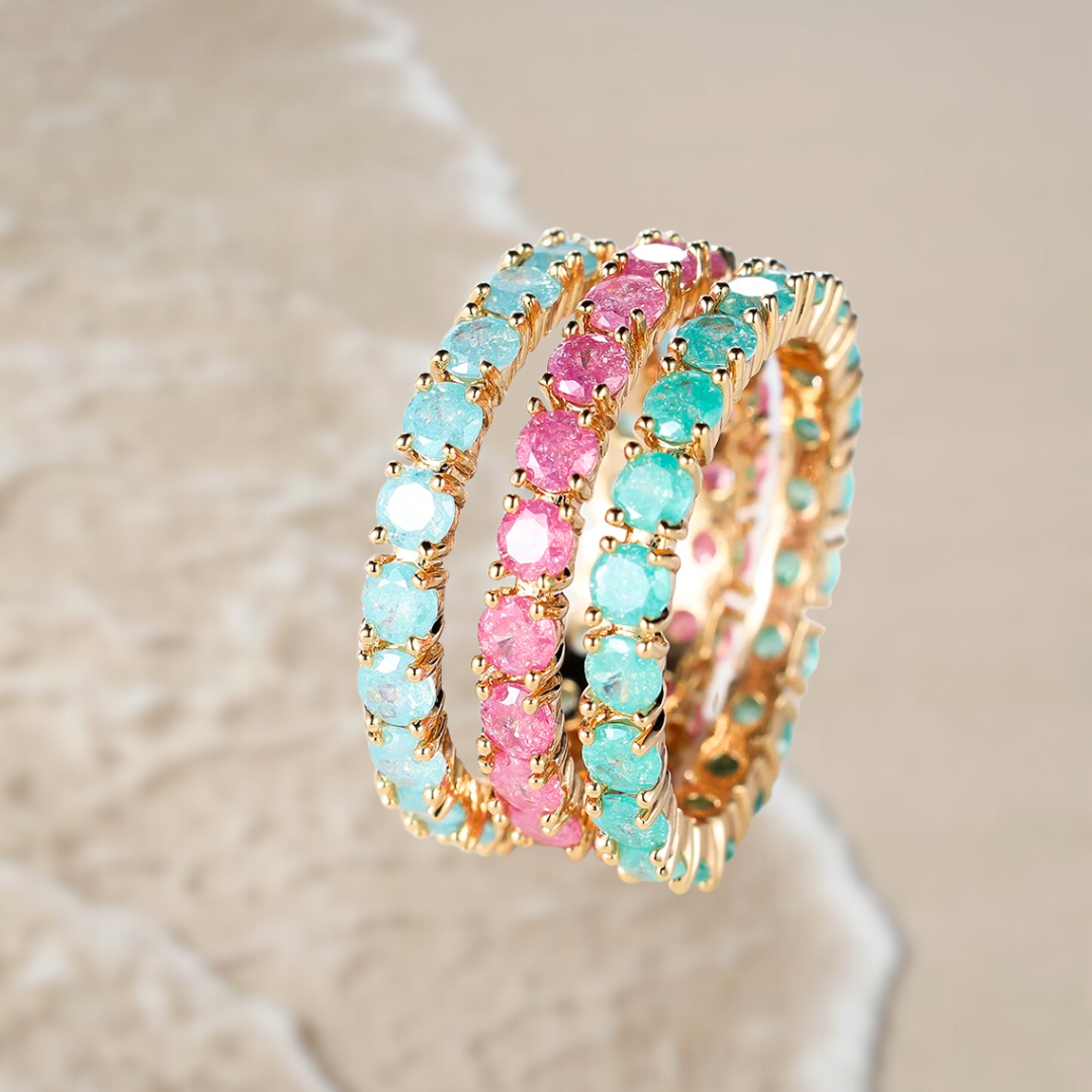 Ocean Glow I Sea Sparkle Ring