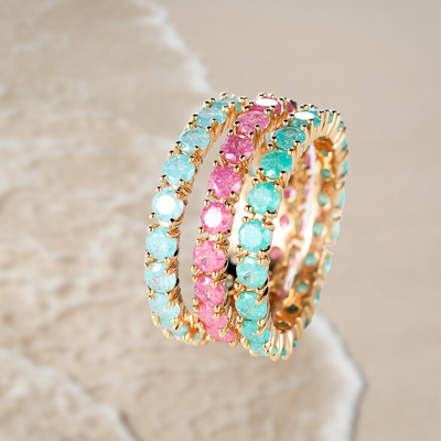 Ocean Glow I Sea Sparkle Ring